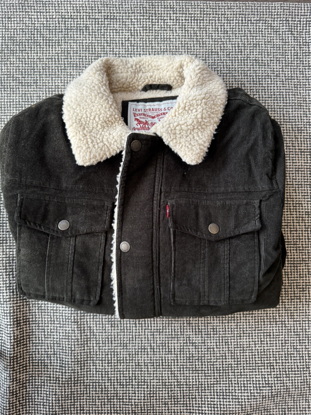 Levi's Corduroy Sherpa Trucker Jacket