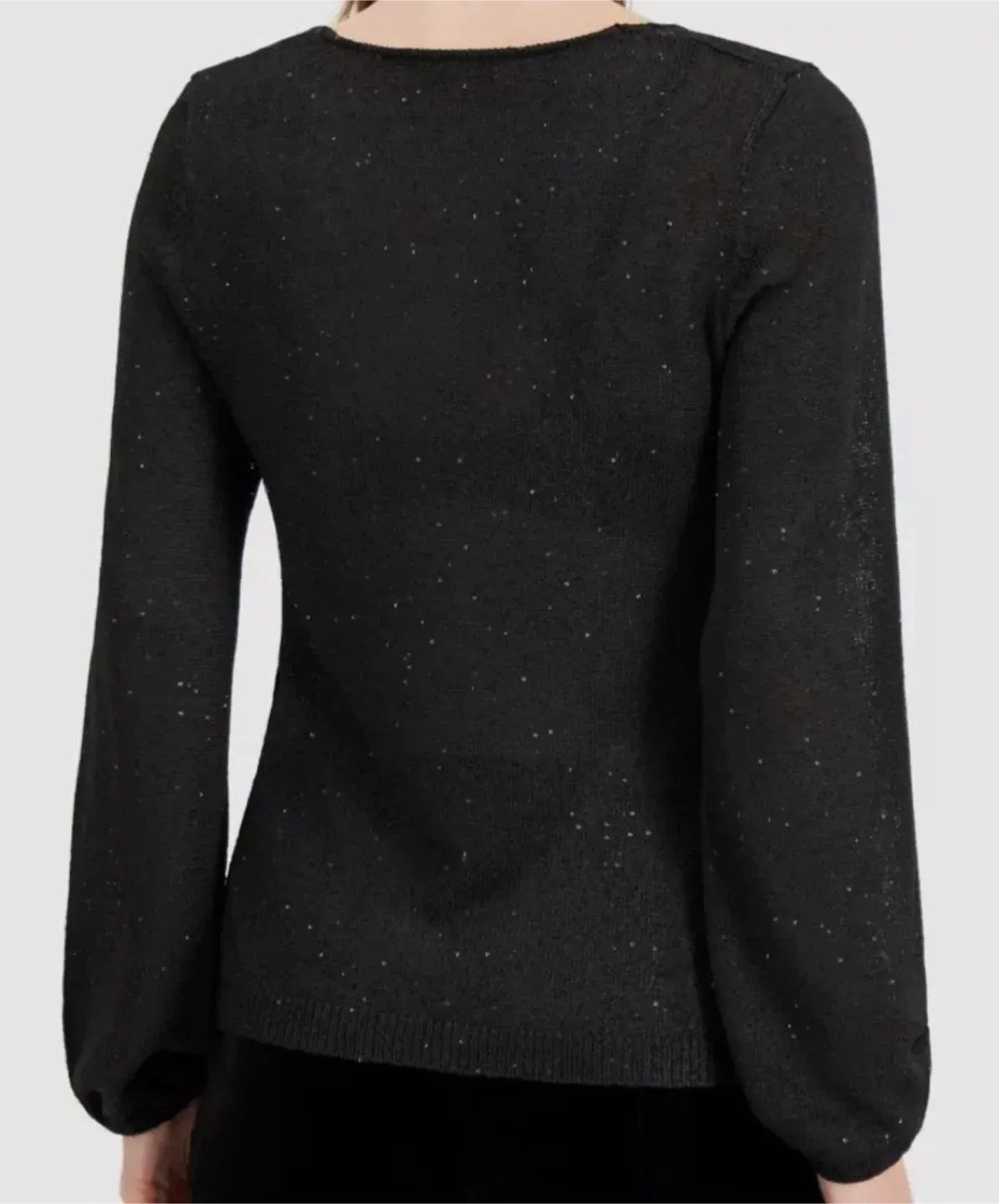 New With Tags! Donna Karan Deep-V Sweater | Size M image indicator(2)