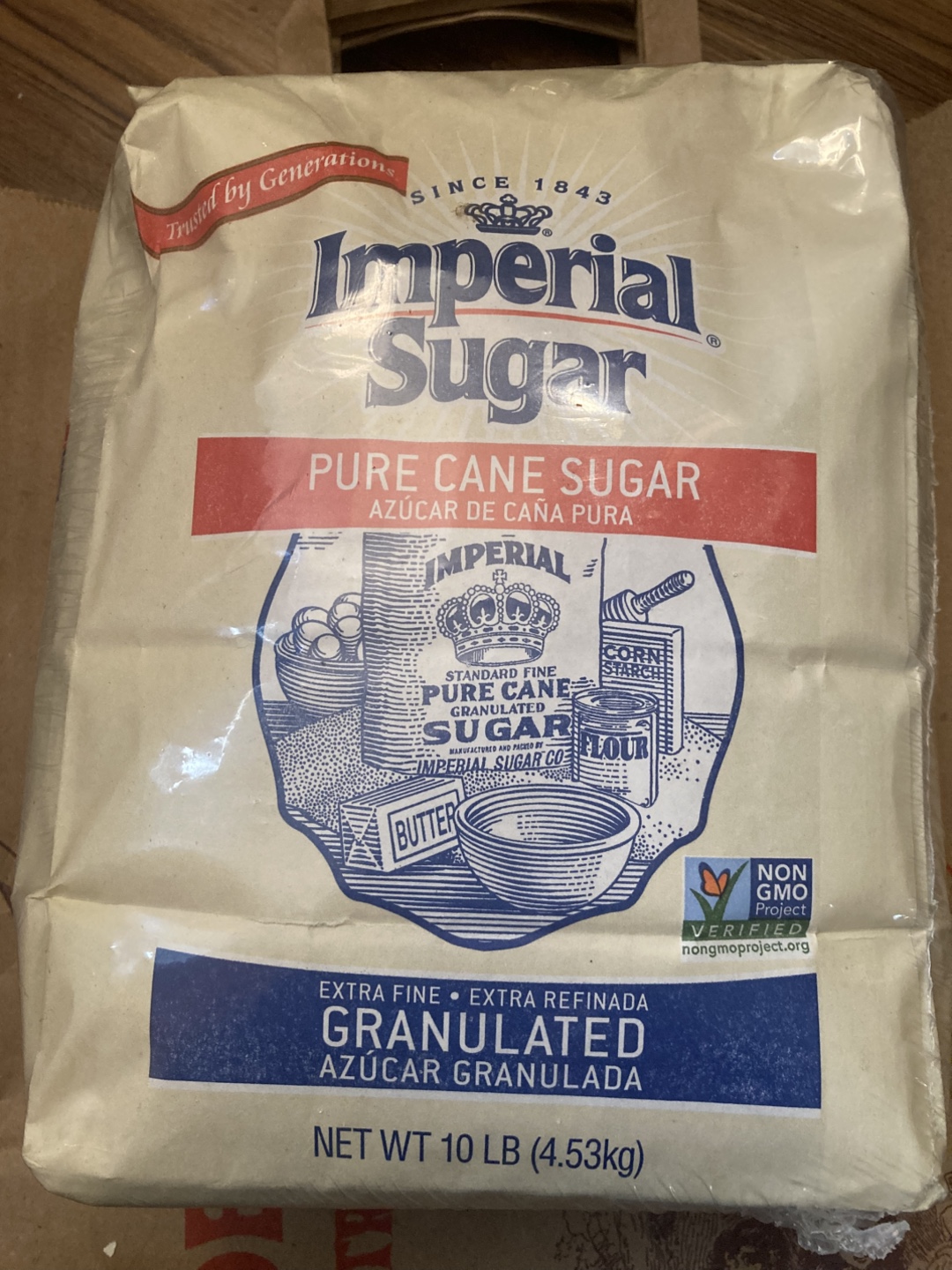 Imperial Sugar Pure Cane Granulated Sugar 10 LB