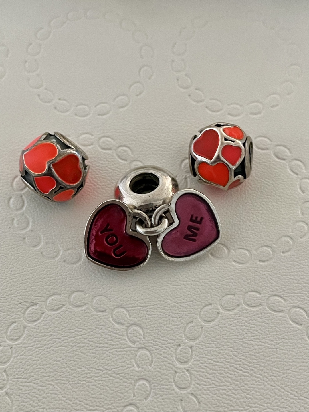 Pandora Heart Charms - $35 EACH