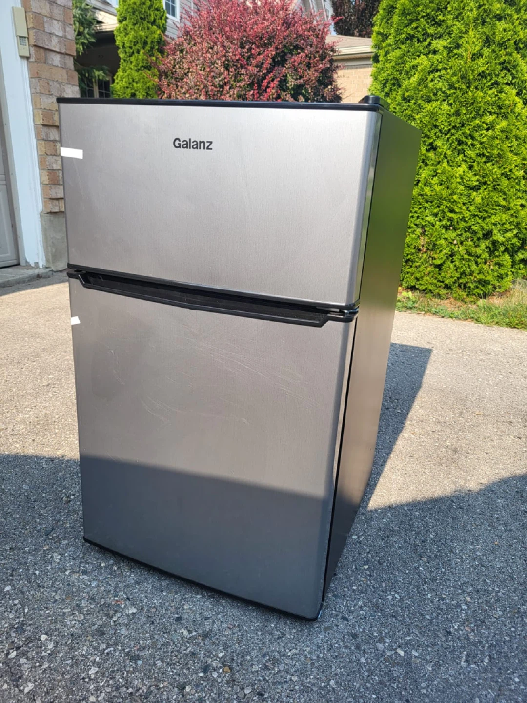 Galanz Double Door Compact Refrigerator - 3.1 Cubic Ft