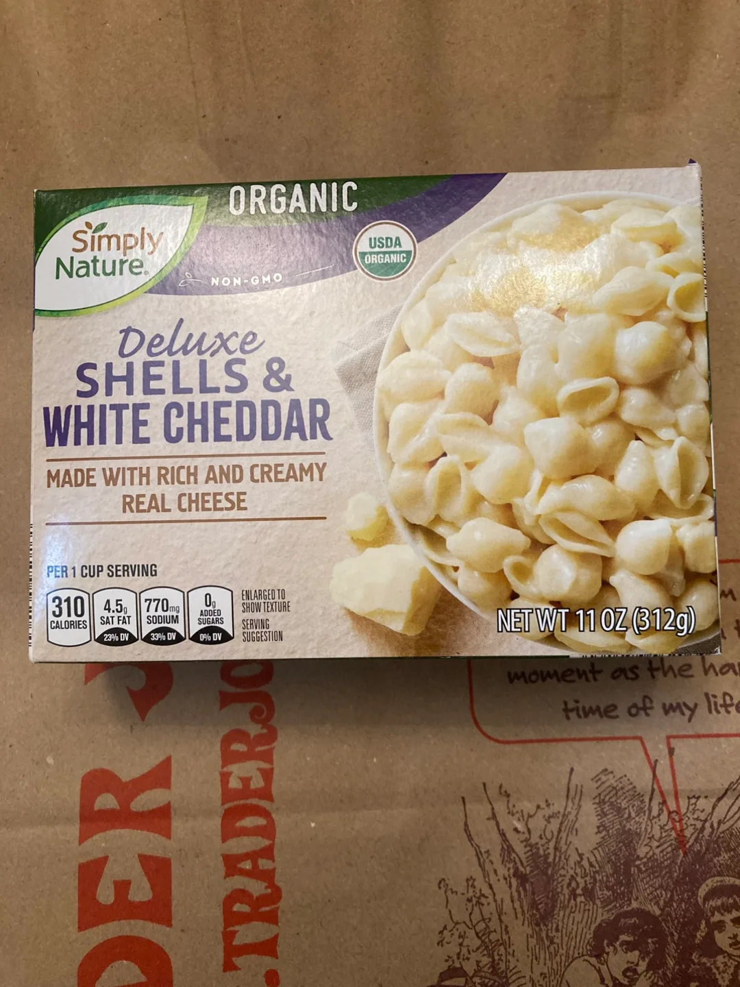 Simply Nature Deluxe Shells & White Cheddar thumbnail