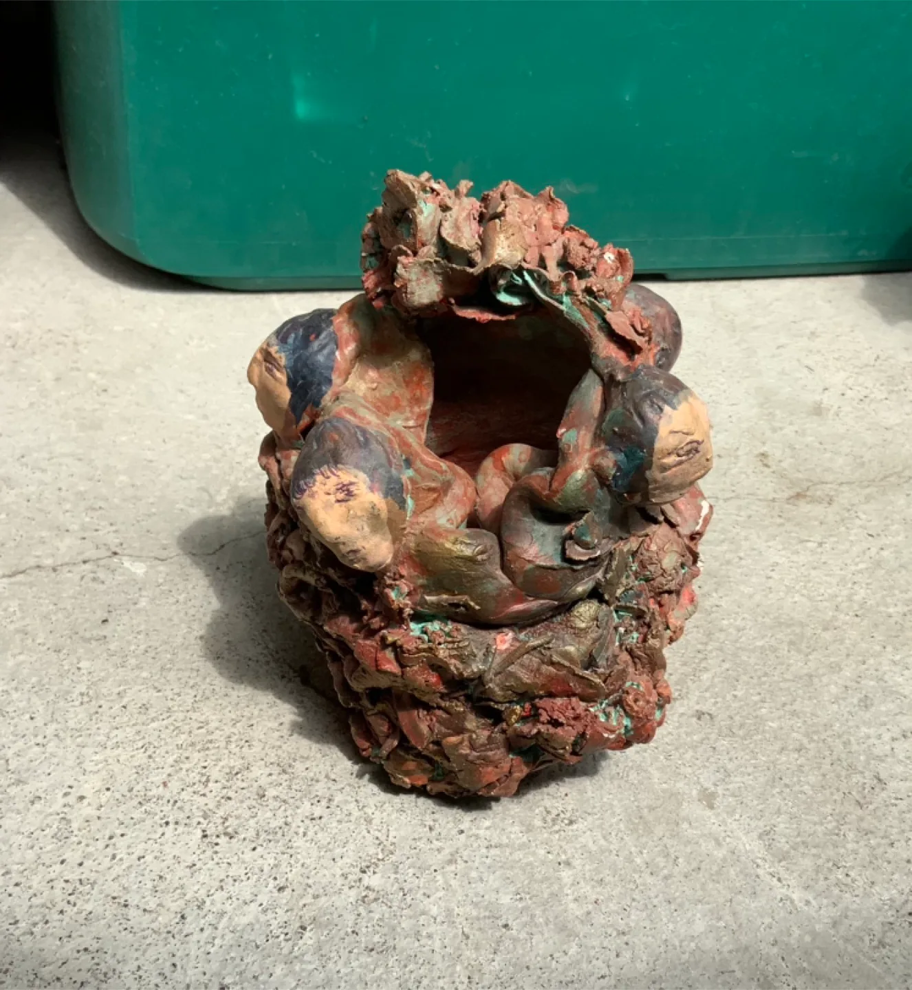 Unique Handmade Clay Sculpture thumbnail