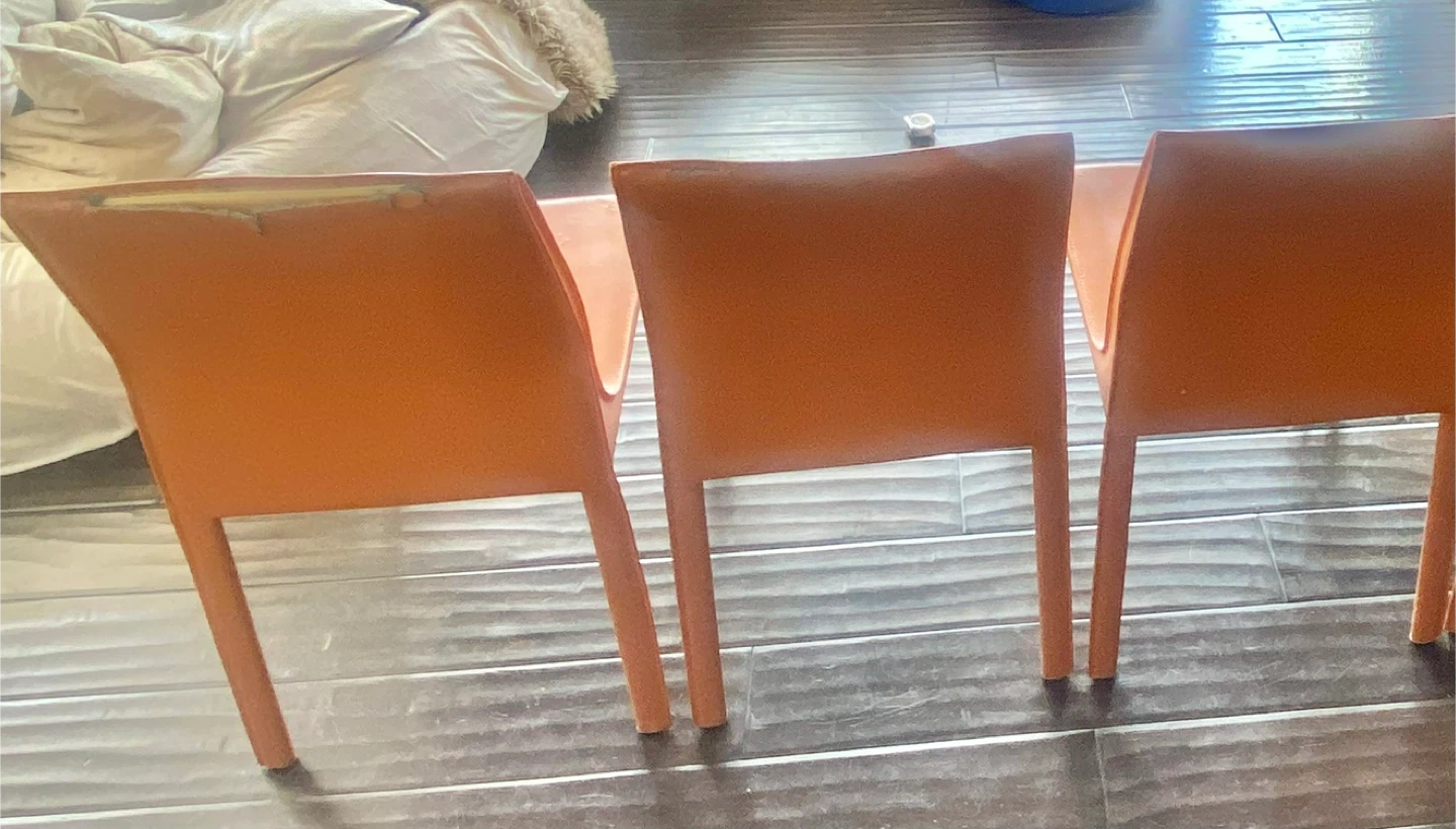 3 Sturdy Fixer-Upper Dining Chairs - photo 2