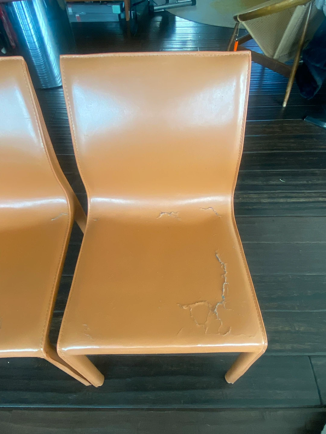 3 Sturdy Fixer-Upper Dining Chairs - photo 3