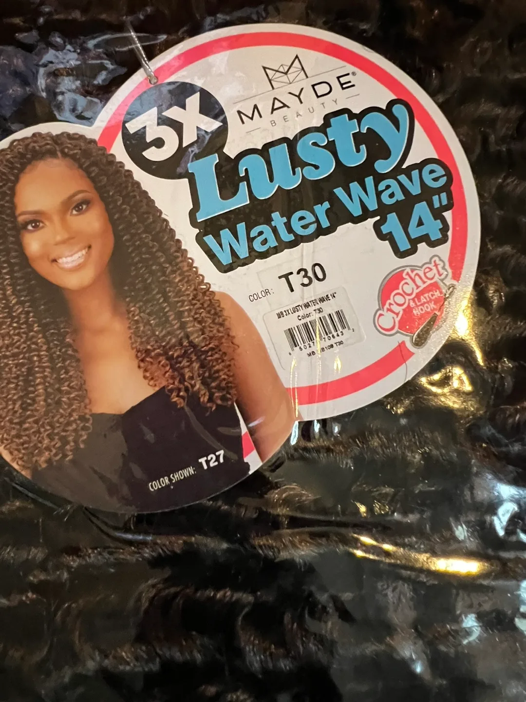 Mayde Beauty 3X Lusty Water Wave 14" T30 image indicator(3)