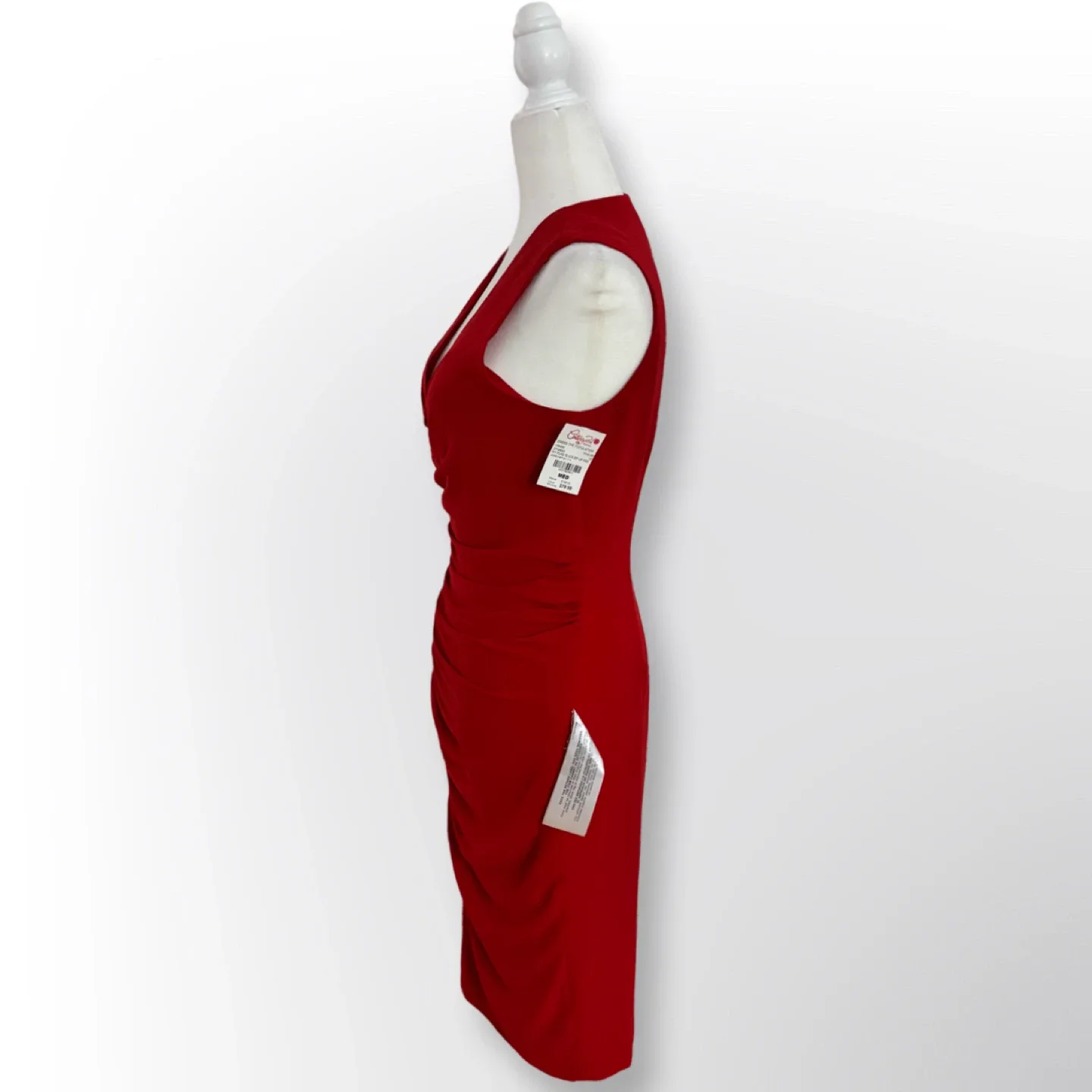 New With Tags! Exposed Zipper Midi Sheath Dress | Size M image indicator(4)