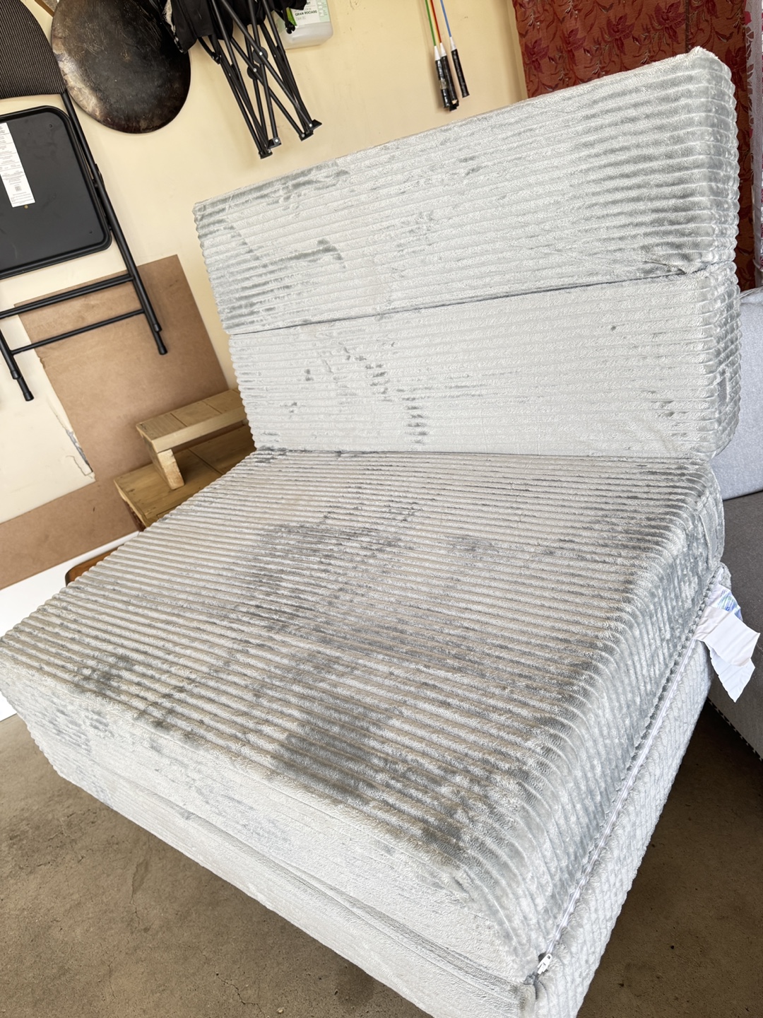 Corduroy folding chair - photo 2