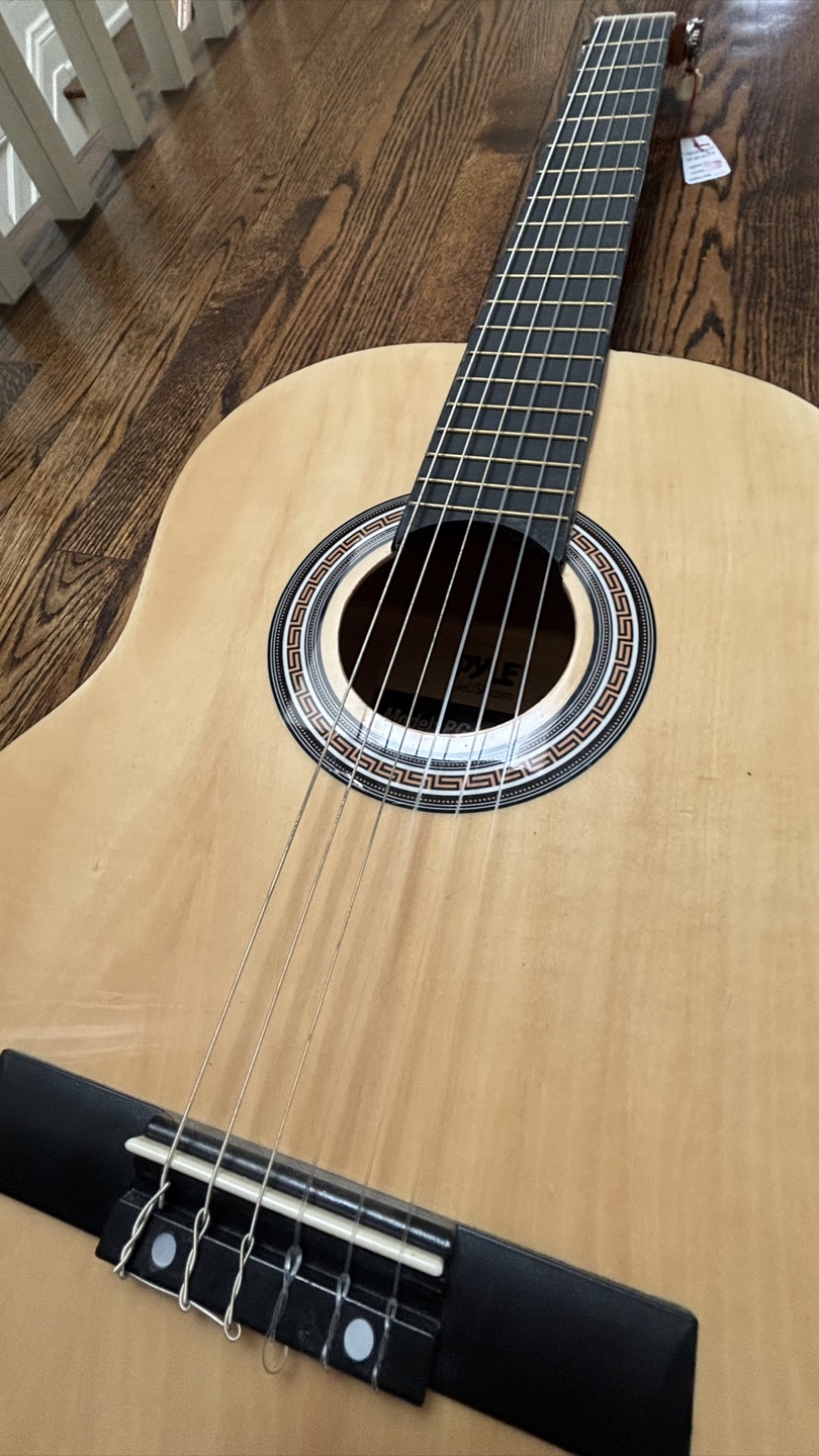 Pyle Acoustic Guitar with Case - photo 3