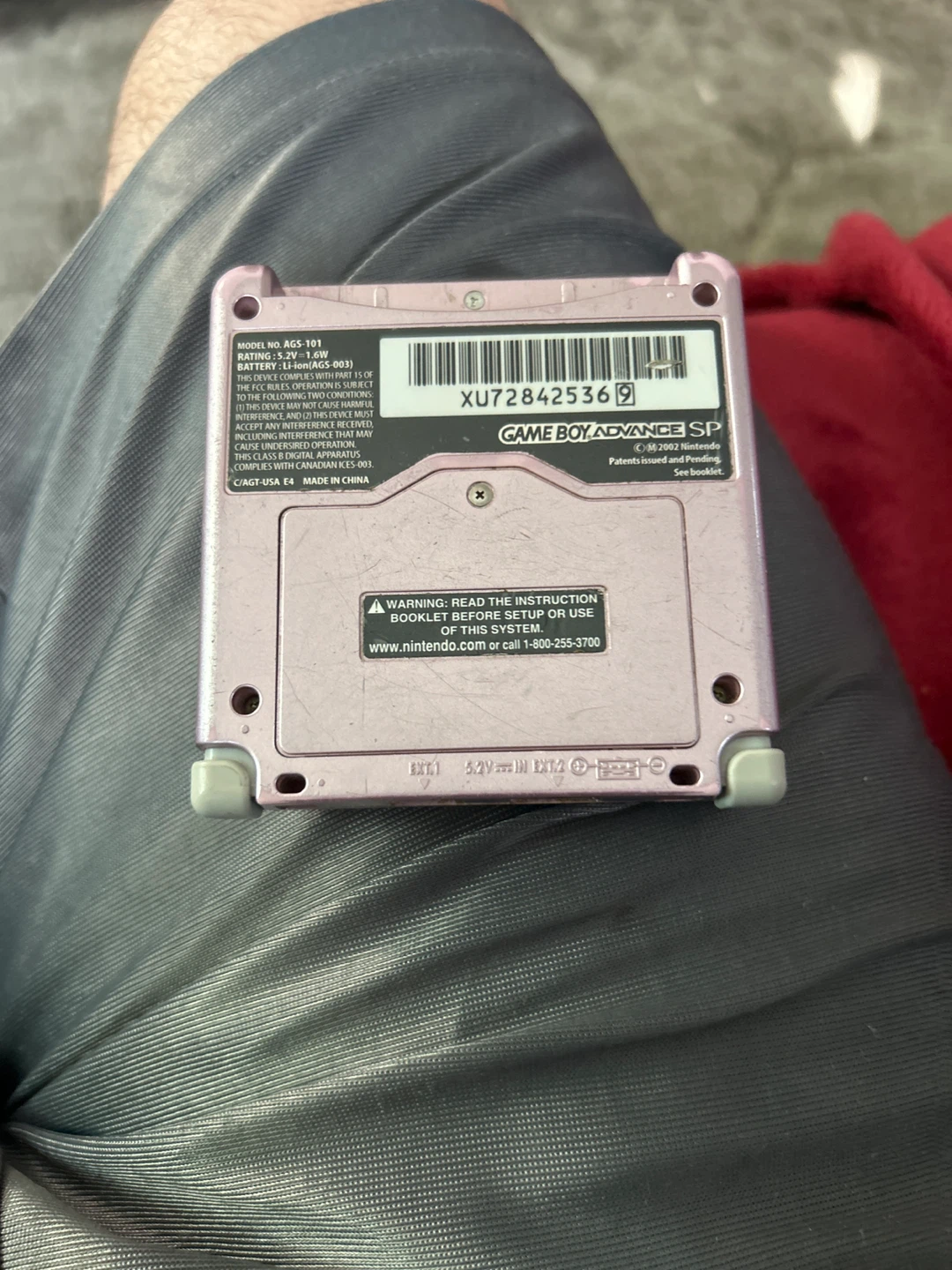 Nintendo Game Boy Advance SP - Pink - photo 2