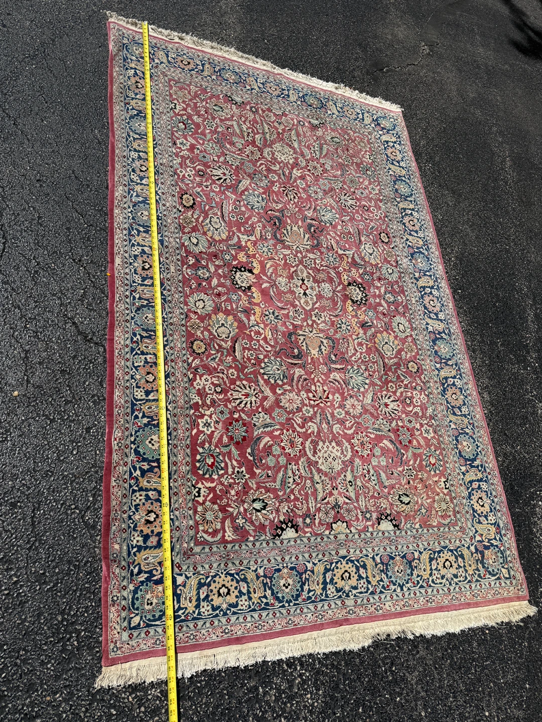 Vintage Floral Rug - 8ft x 5ft - photo 4