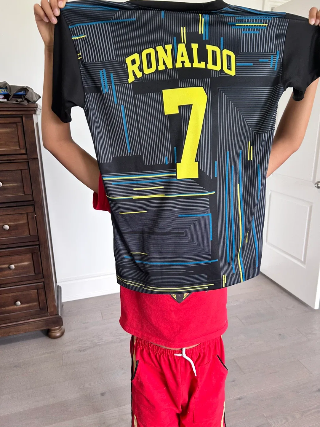 Manchester City Ronaldo #7 Jersey & Shorts Set thumbnail