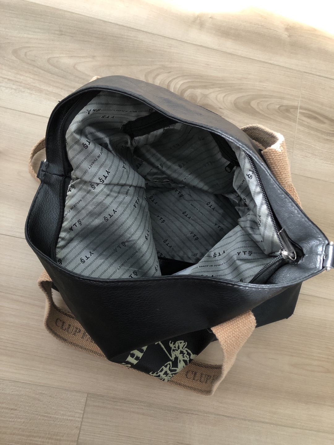 Club Fashion Polo Black Tote Bag - photo 3