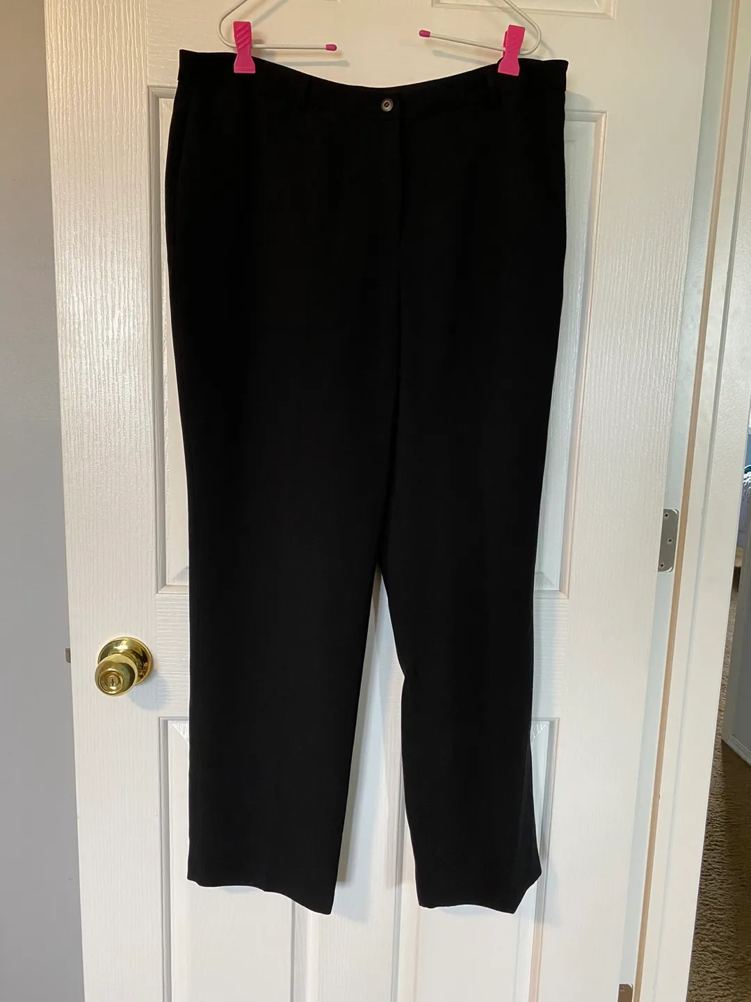 Nygard Collection Black Pants - Size 14 Petites thumbnail