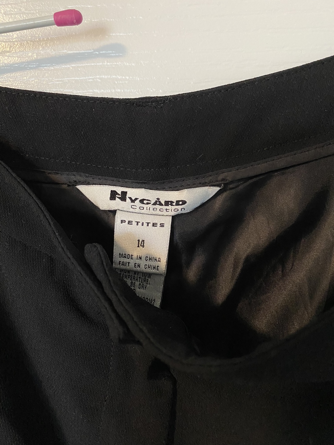 Nygard Collection Black Pants - Size 14 Petites - photo 2
