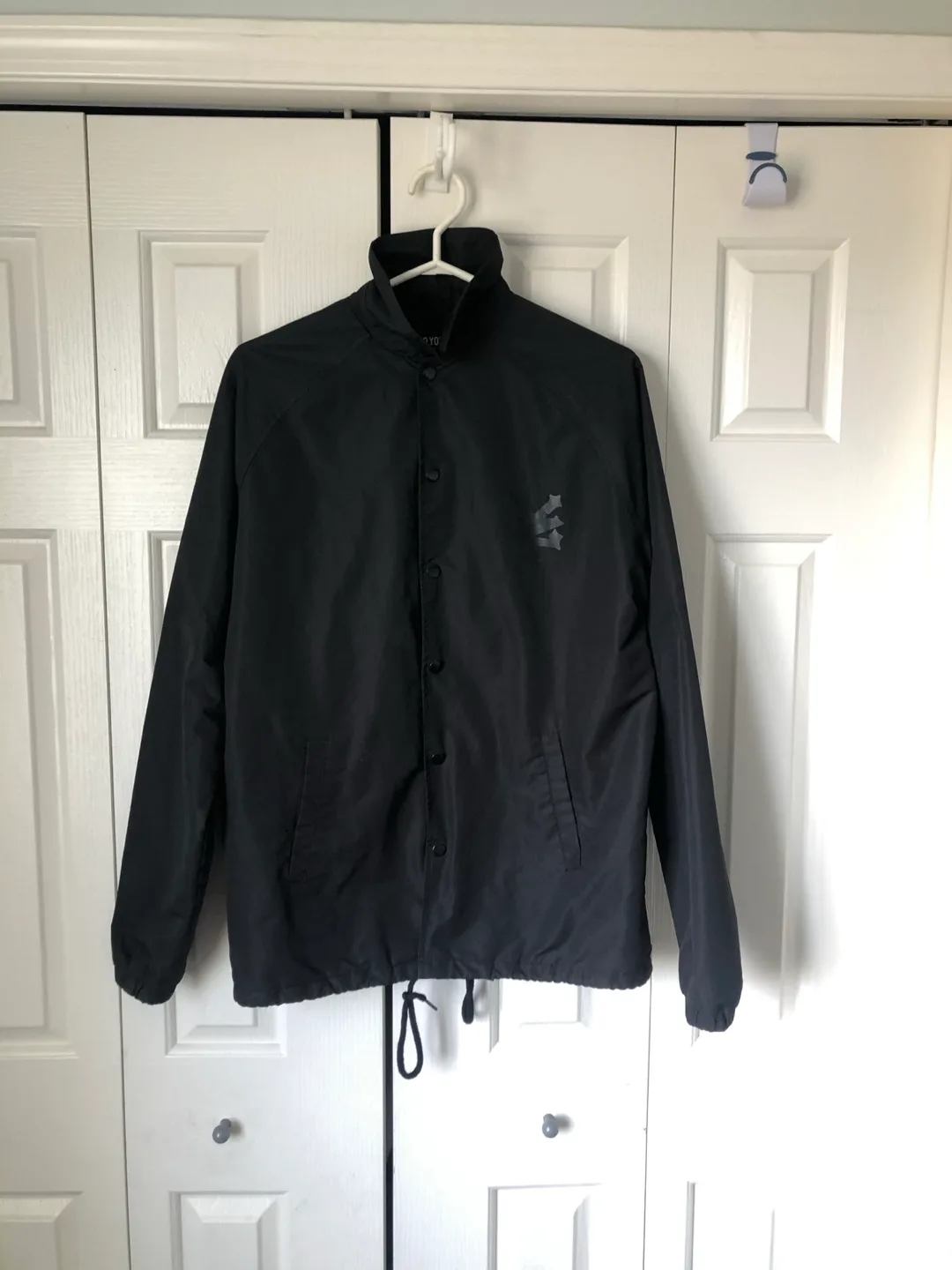 Zoo York Black Coach Jacket - Size S/P thumbnail