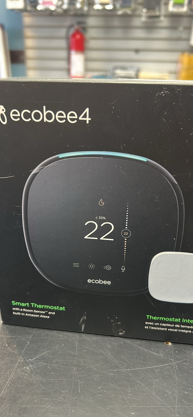 Ecobee4 Smart Thermostat w/ Room Sensor - photo 2