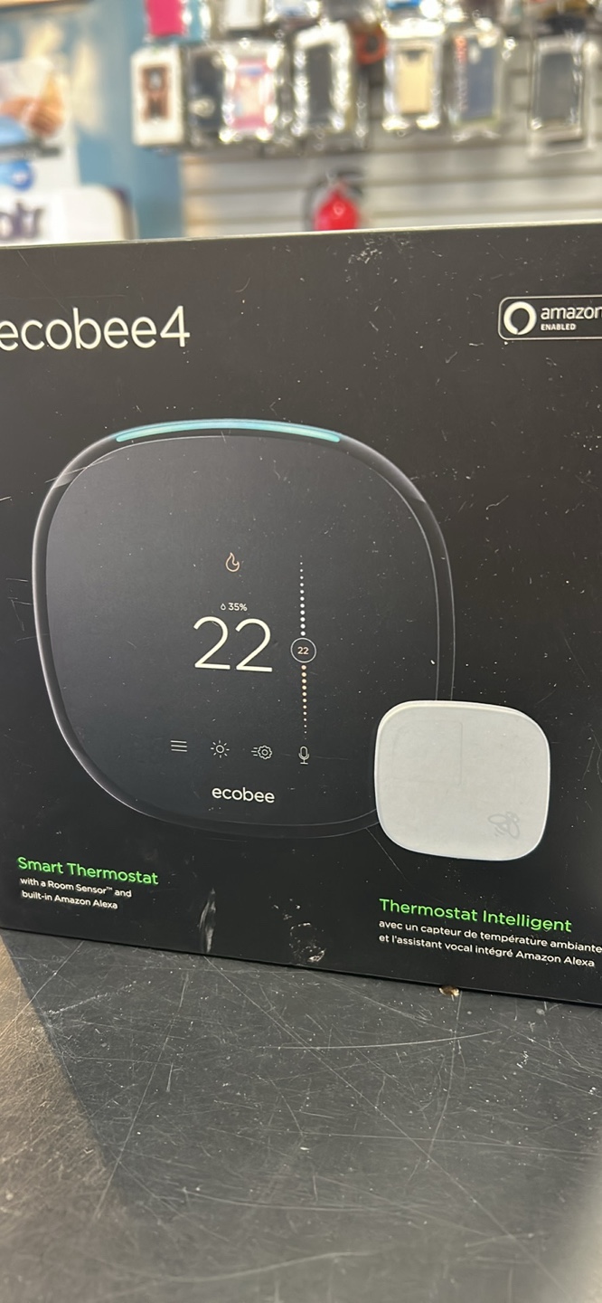 Ecobee4 Smart Thermostat w/ Room Sensor
