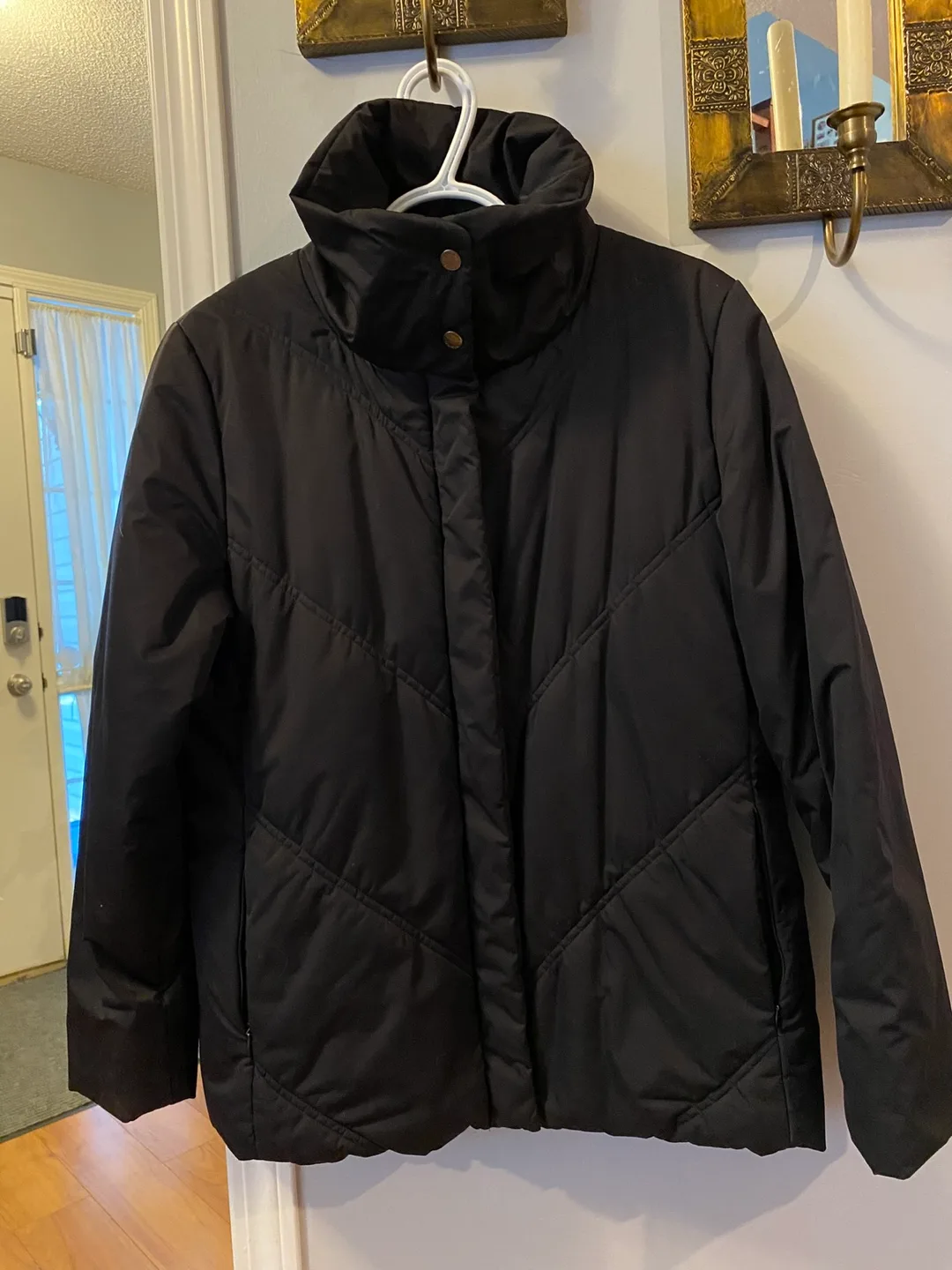 Olsen Europe Black Puffer Jacket thumbnail