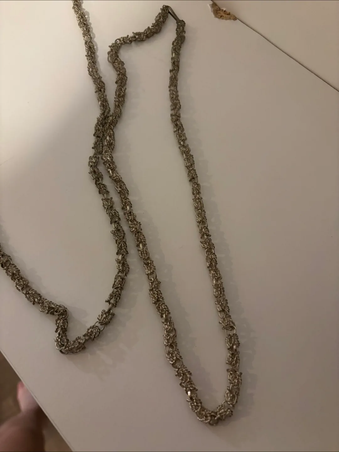 Silver Tone Chain Necklaces image indicator(2)