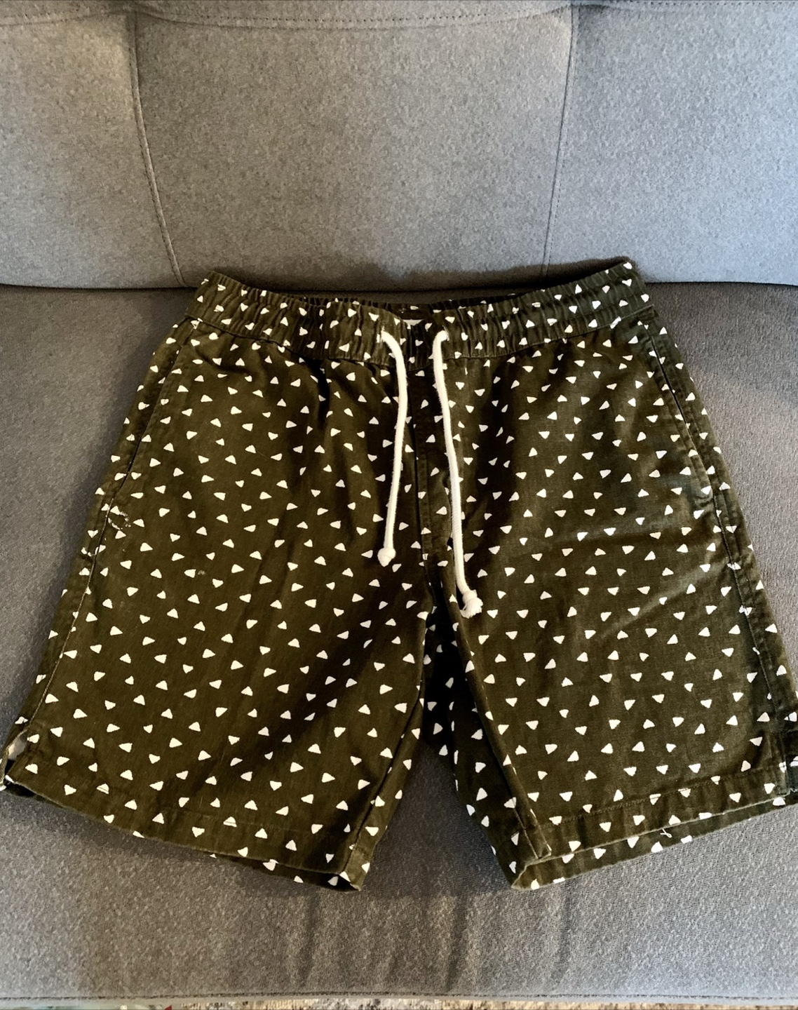 Zipcode Olive Green Shorts - Size S