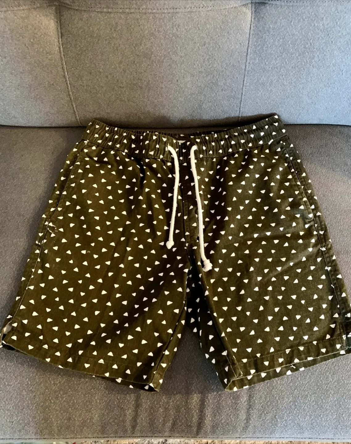 Zipcode Olive Green Shorts - Size S thumbnail