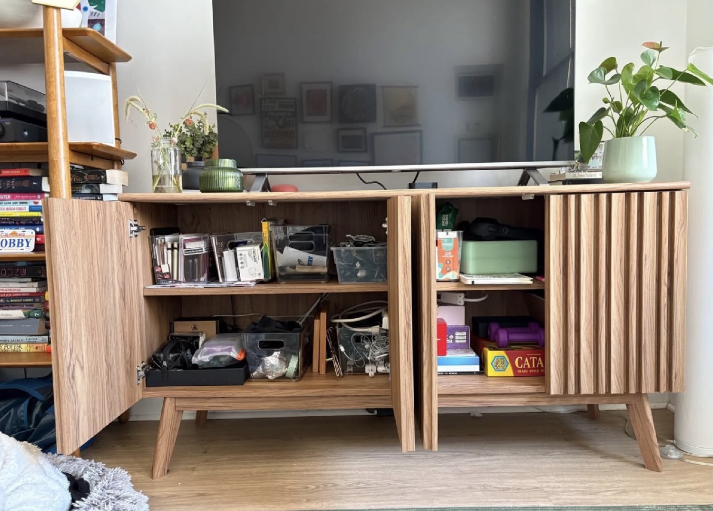 Media / TV Console: All Modern Oak Helena 62” - photo 4