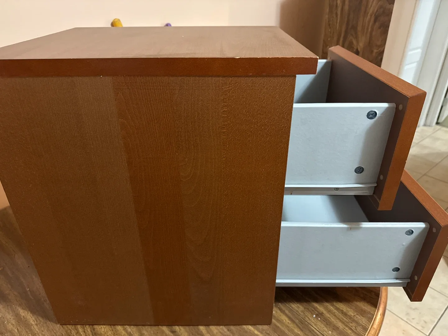 Brown 2-Drawer Bedside Tables x2 image indicator(2)