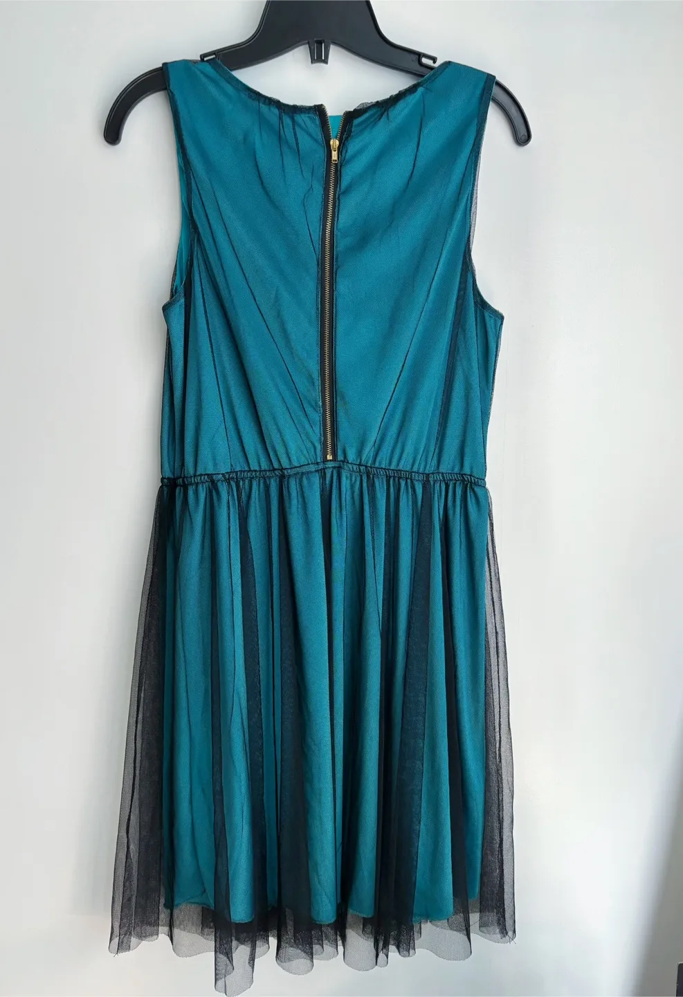 Teal and Black Tulle Dress image indicator(2)