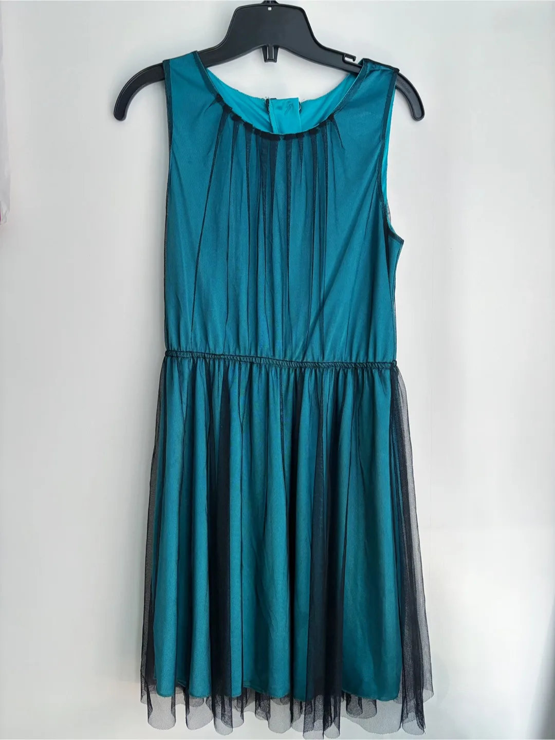 Teal and Black Tulle Dress thumbnail