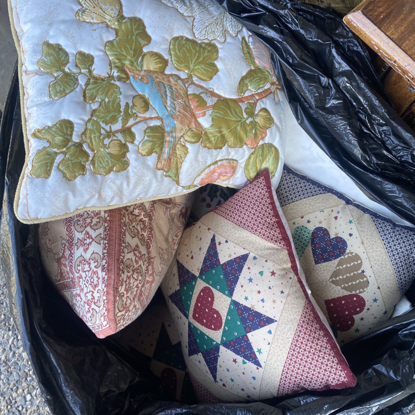 Assorted Vintage Decorative Couch Pillows - photo 4