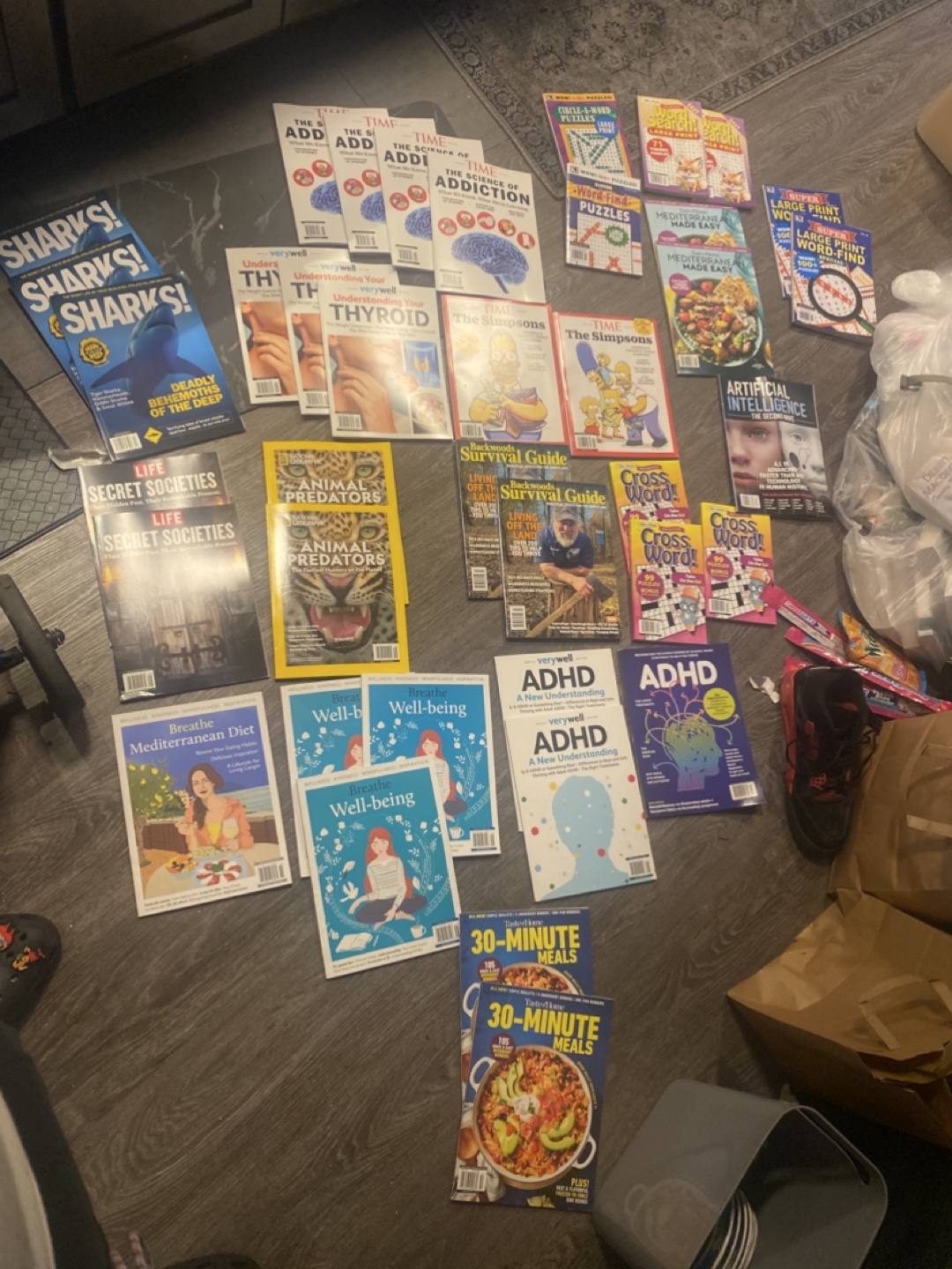 Mixed Lot of Magazines & Puzzle Books