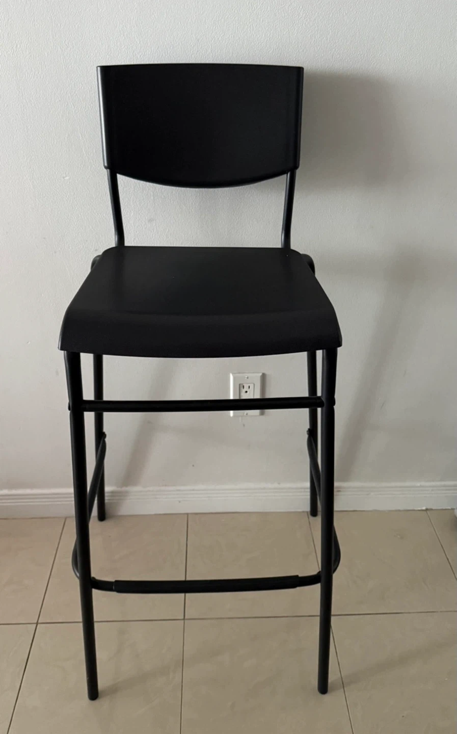 Black Bar Stool