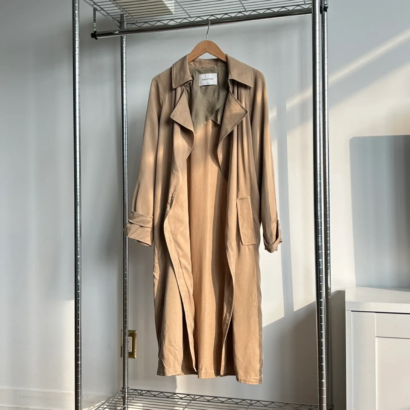 Babaton Trench Coat - Size M thumbnail