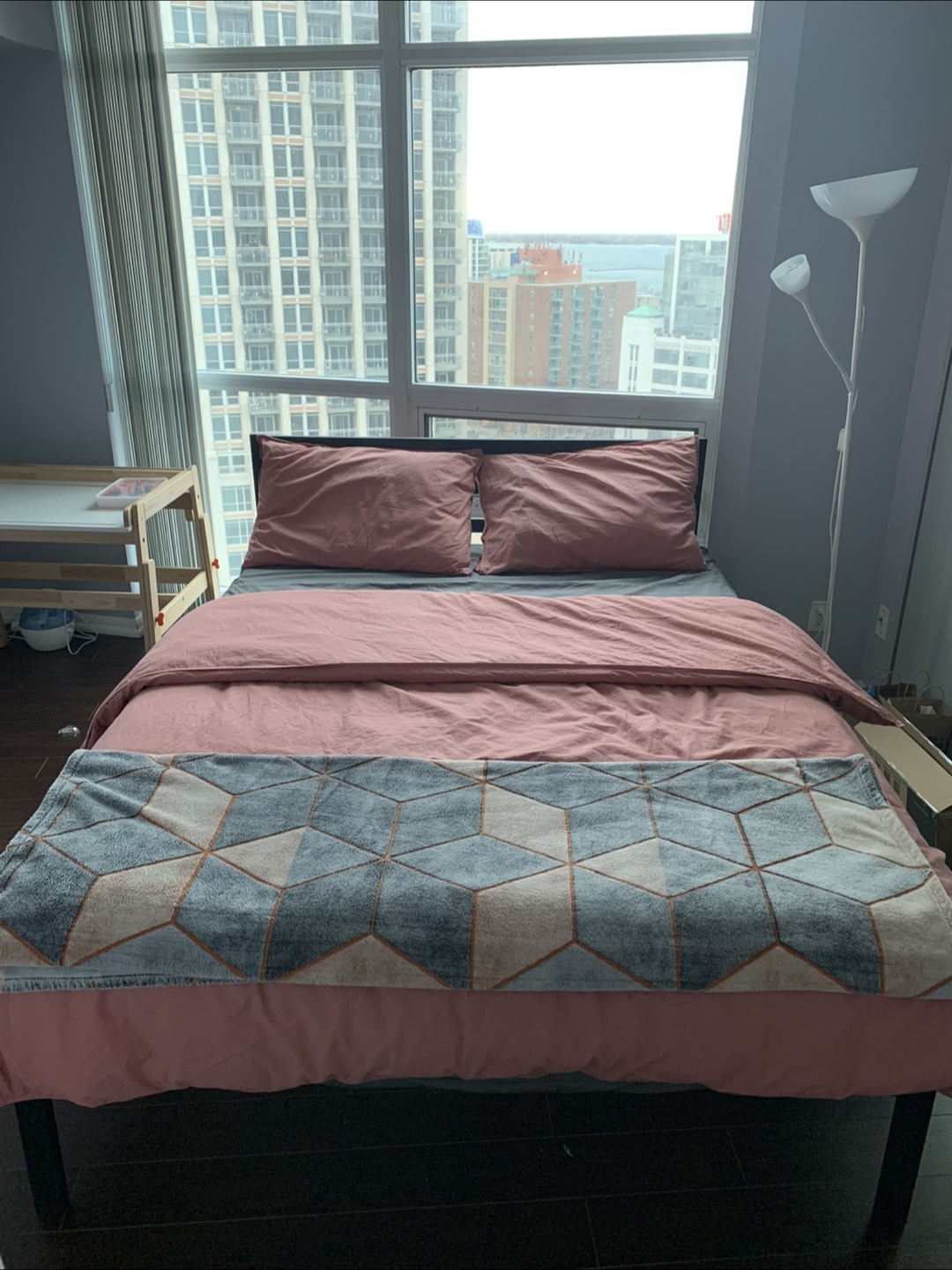 Queen Size Bed Frame - Black