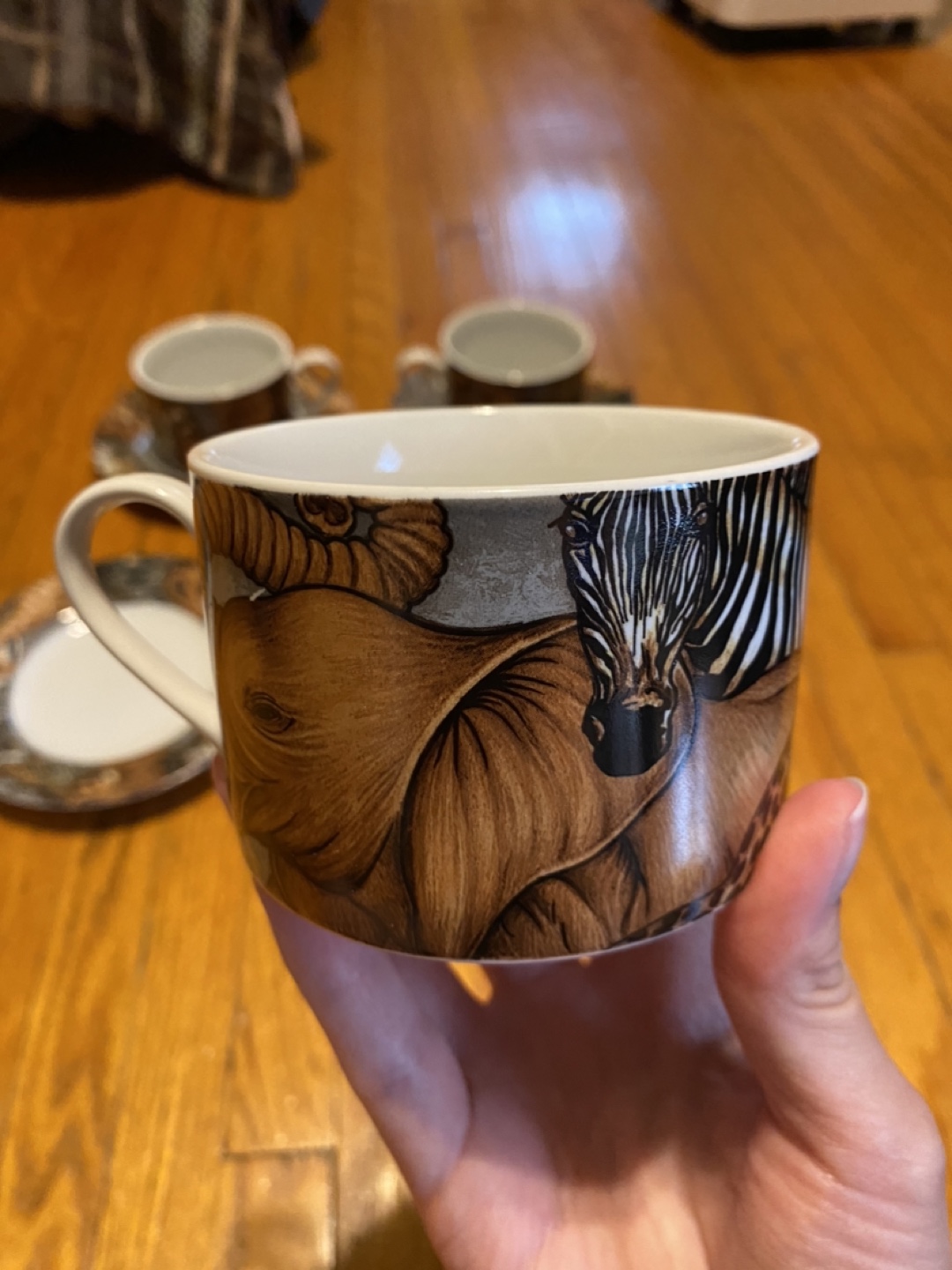Sakura La Menagerie Cup and Saucer Set - photo 5