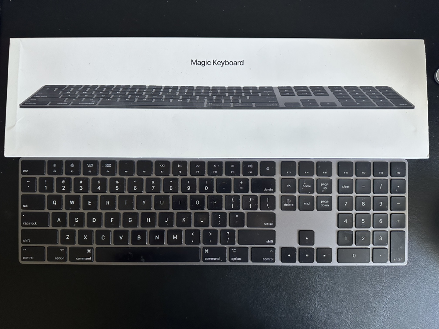 Apple Magic Keyboard with Numeric Keypad - Space Grey