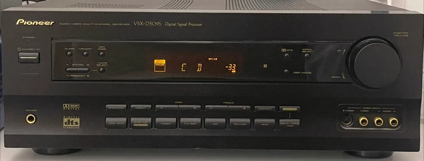 Pioneer VSX-D509S Audio/Video Multi-Channel Receiver image indicator(6)