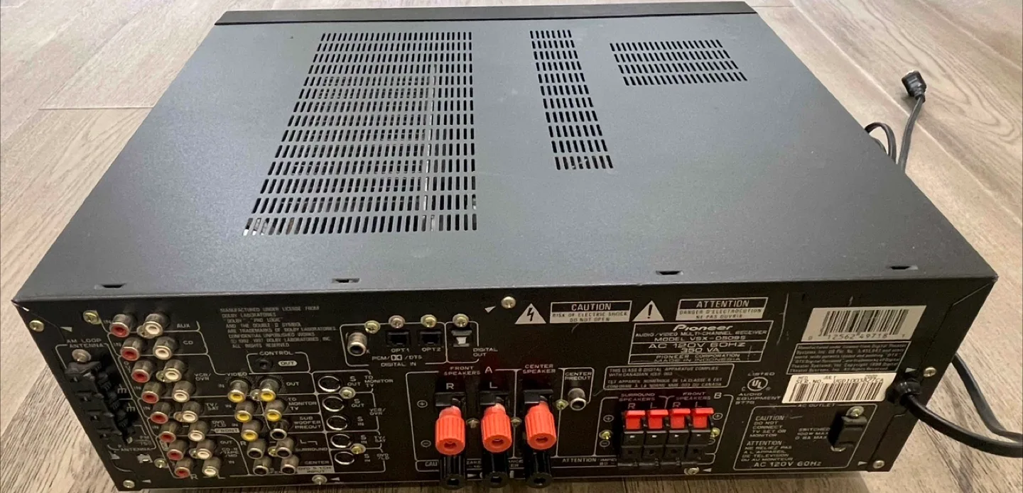 Pioneer VSX-D509S Audio/Video Multi-Channel Receiver image indicator(3)