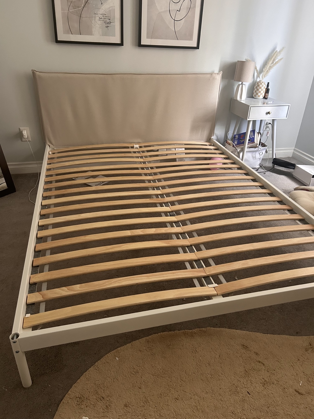 Queen-Sized Mattress & Frame - photo 4