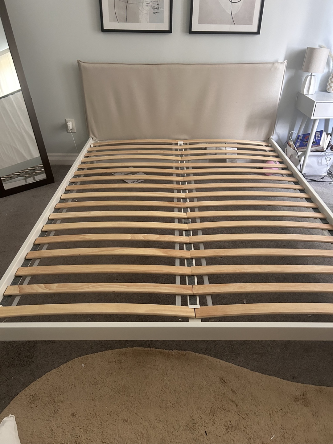 Queen-Sized Mattress & Frame - photo 3