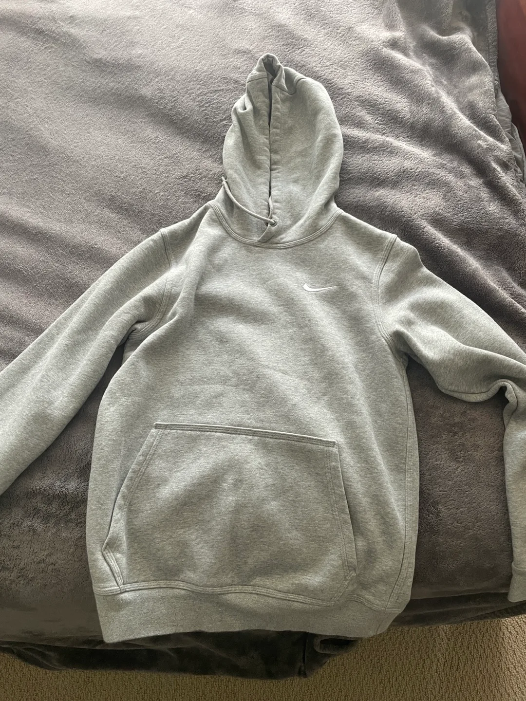 Nike Grey Hoodie - Xs men’s thumbnail