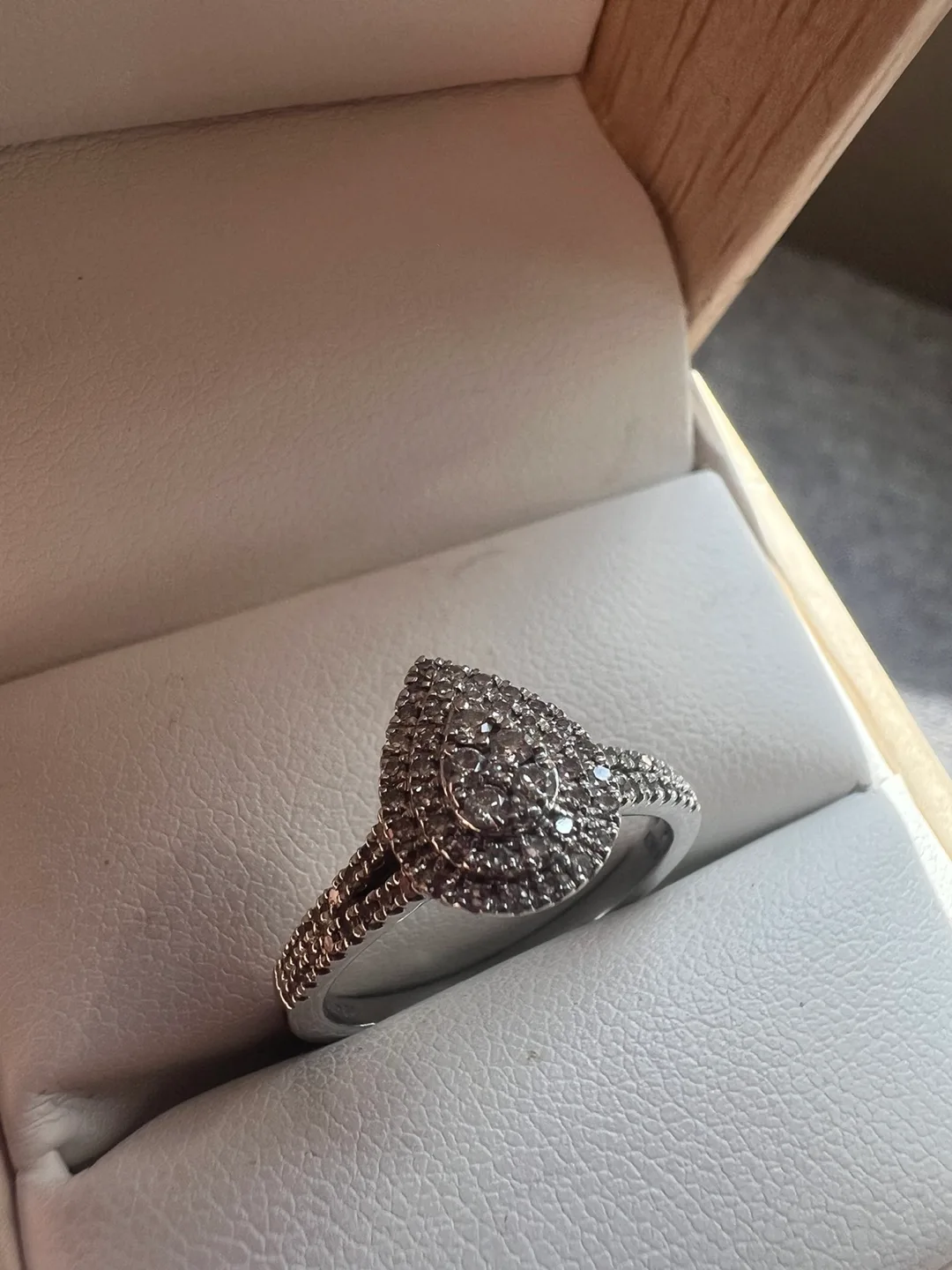 10K Diamond Ring thumbnail