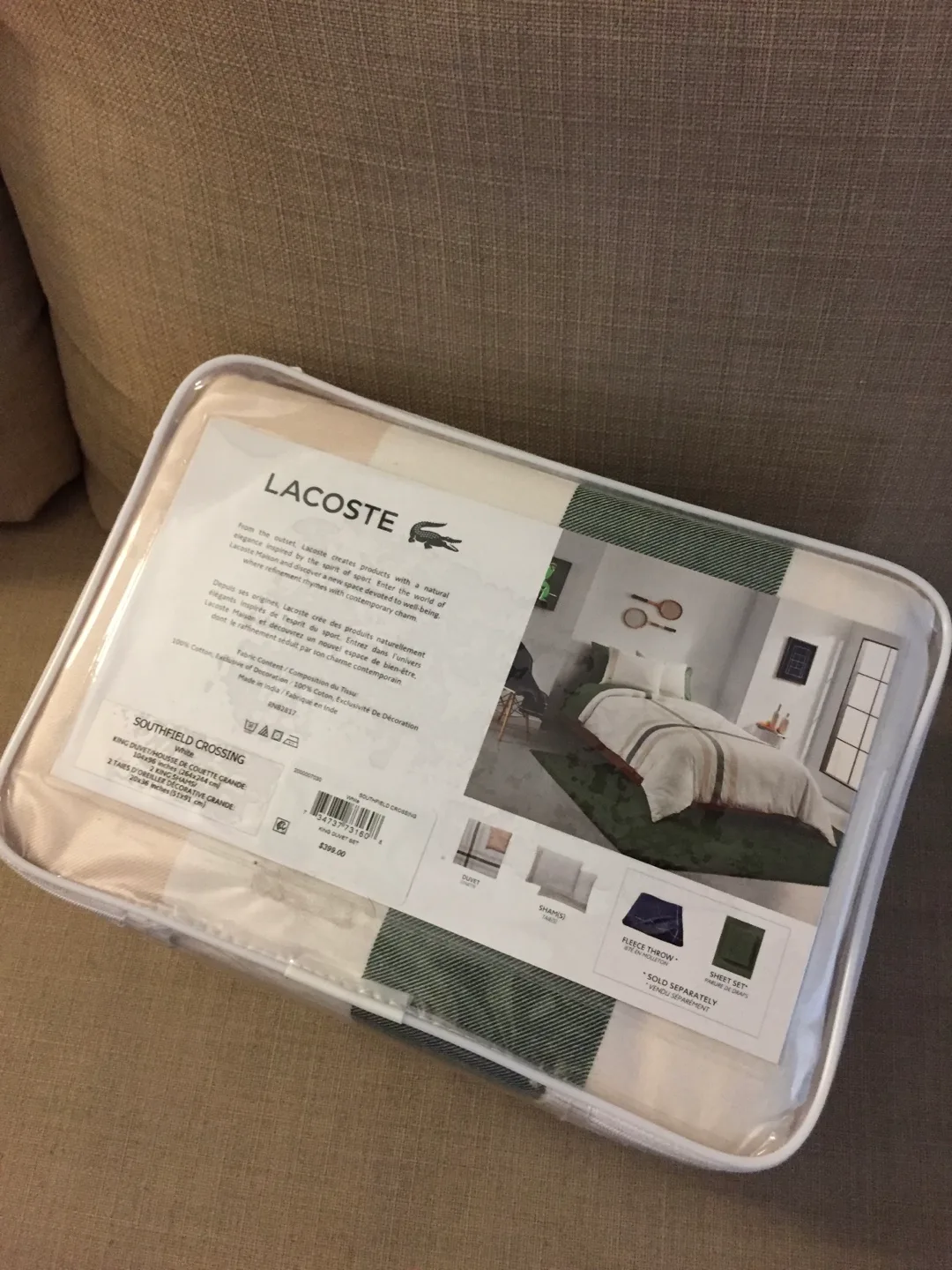 Lacoste King Size Duvet Set image indicator(2)