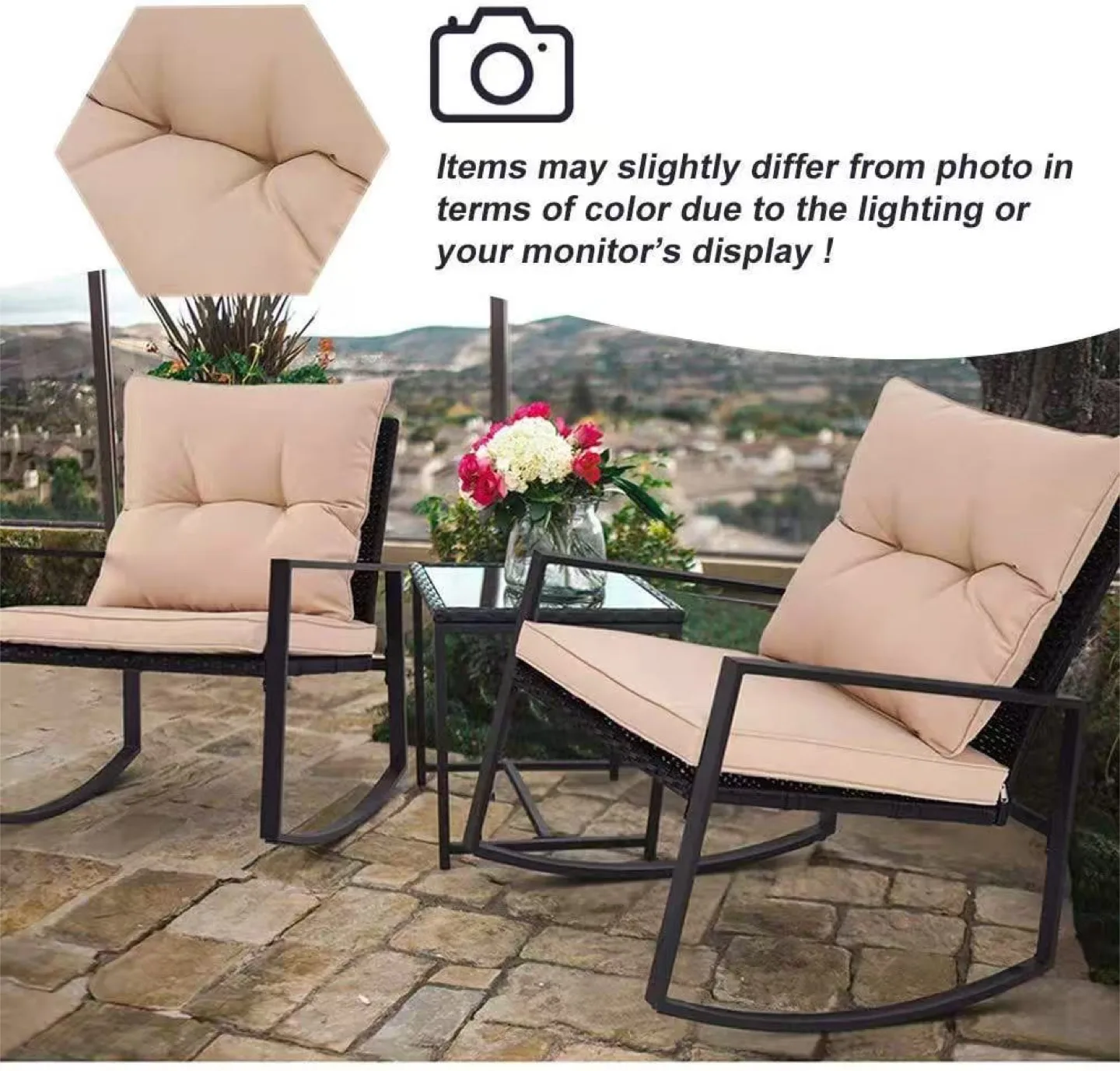 New 3 Pieces Outdoor  Furniture image indicator(6)