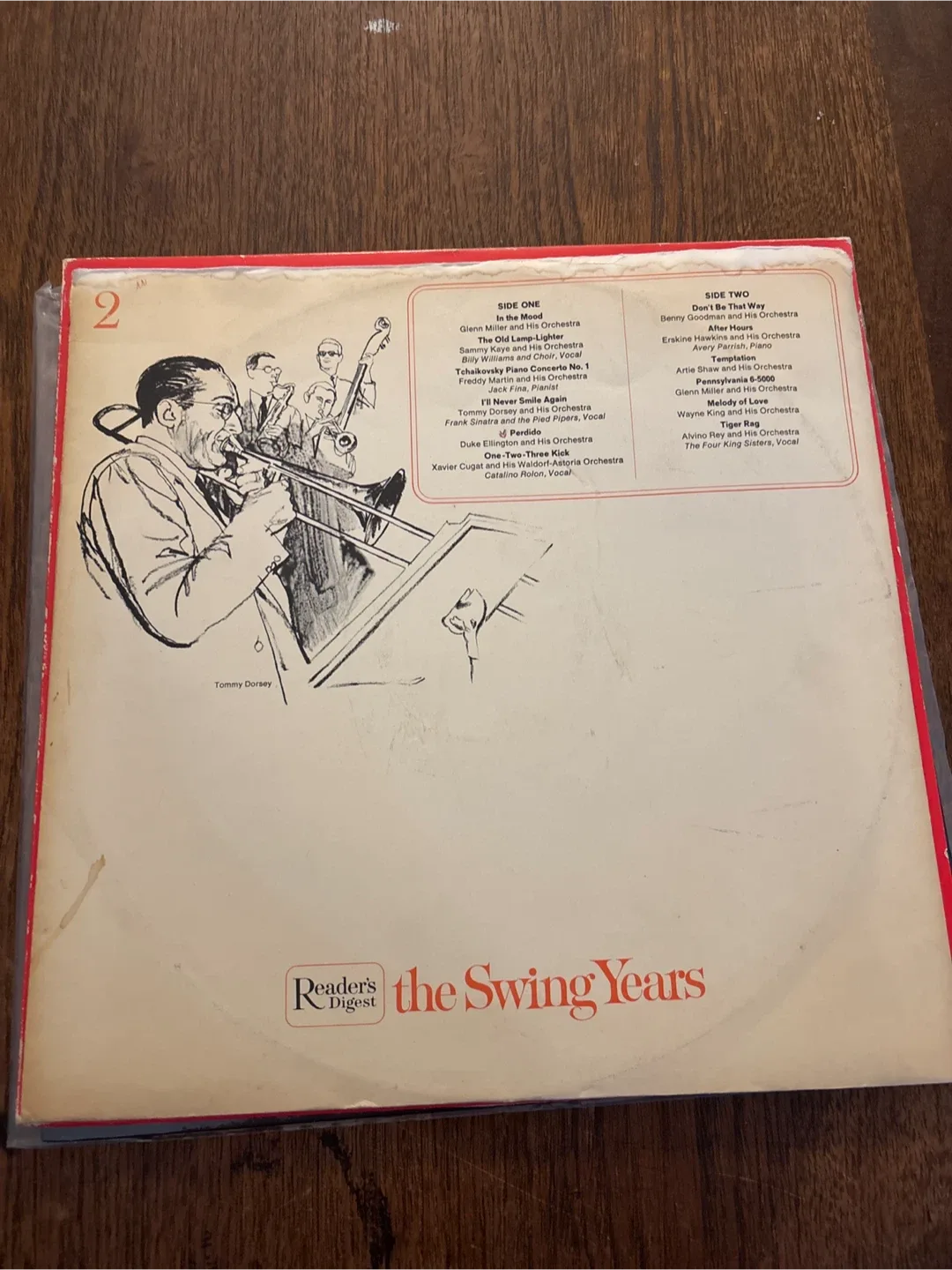 Vintage Reader's Digest The Swing Years Vinyl Record thumbnail
