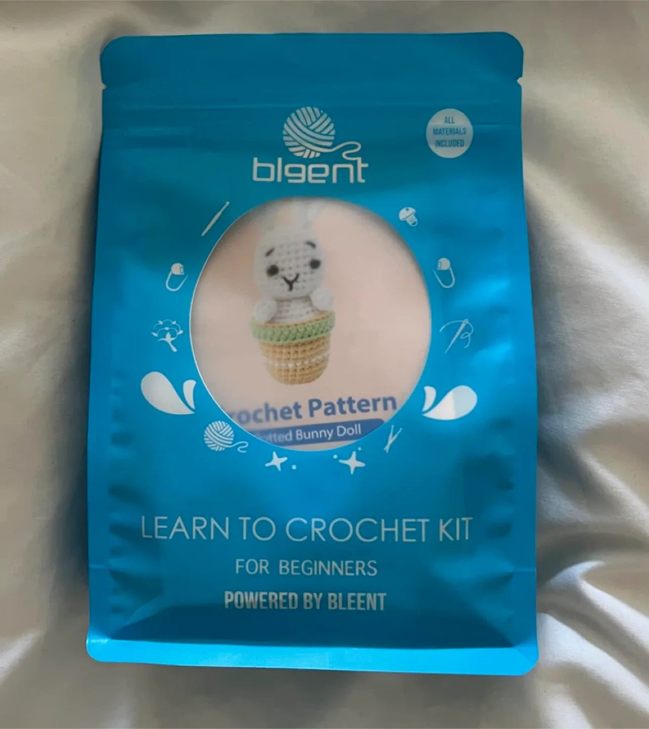 Bleent Beginner Crochet Kit - New | Gift Idea image indicator(8)