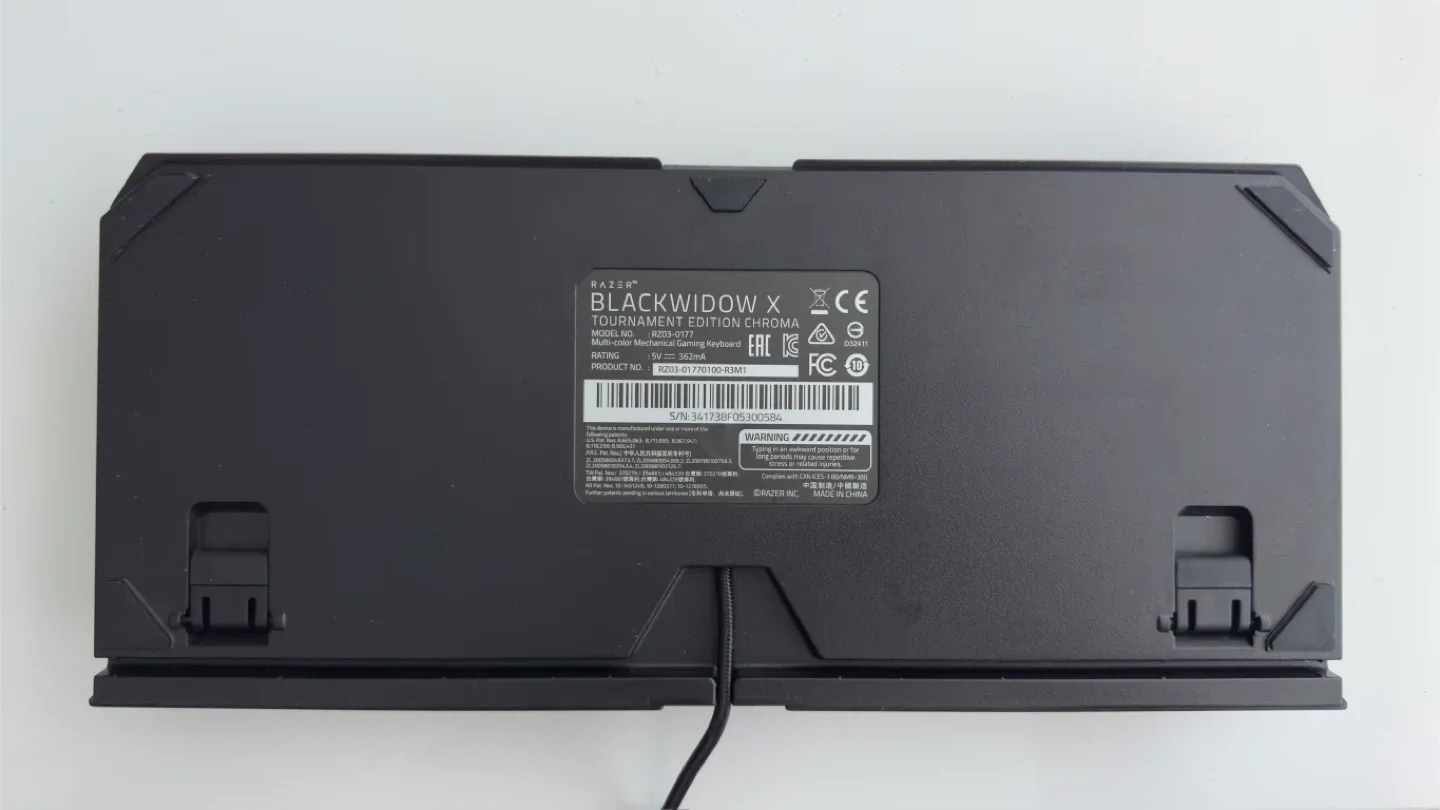 Razer Black widow X Tournament Edition RGB Mechanical Keyboard image indicator(3)