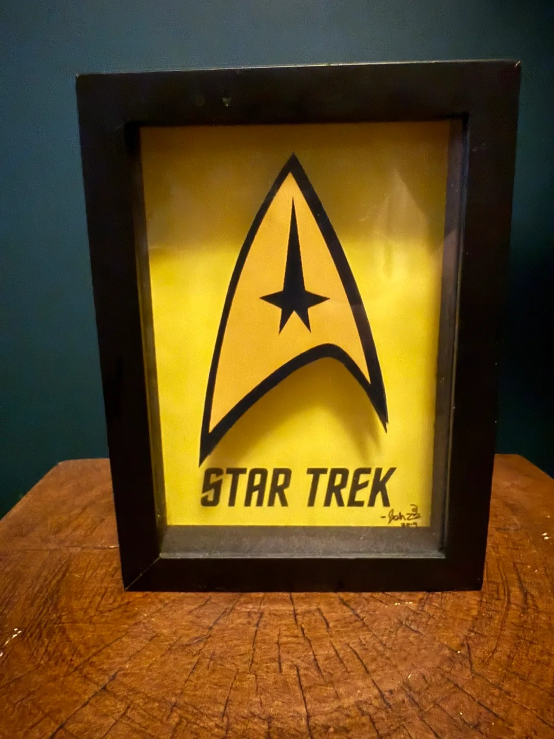 Star Trek Framed 3D Pop Art by Popsicart thumbnail