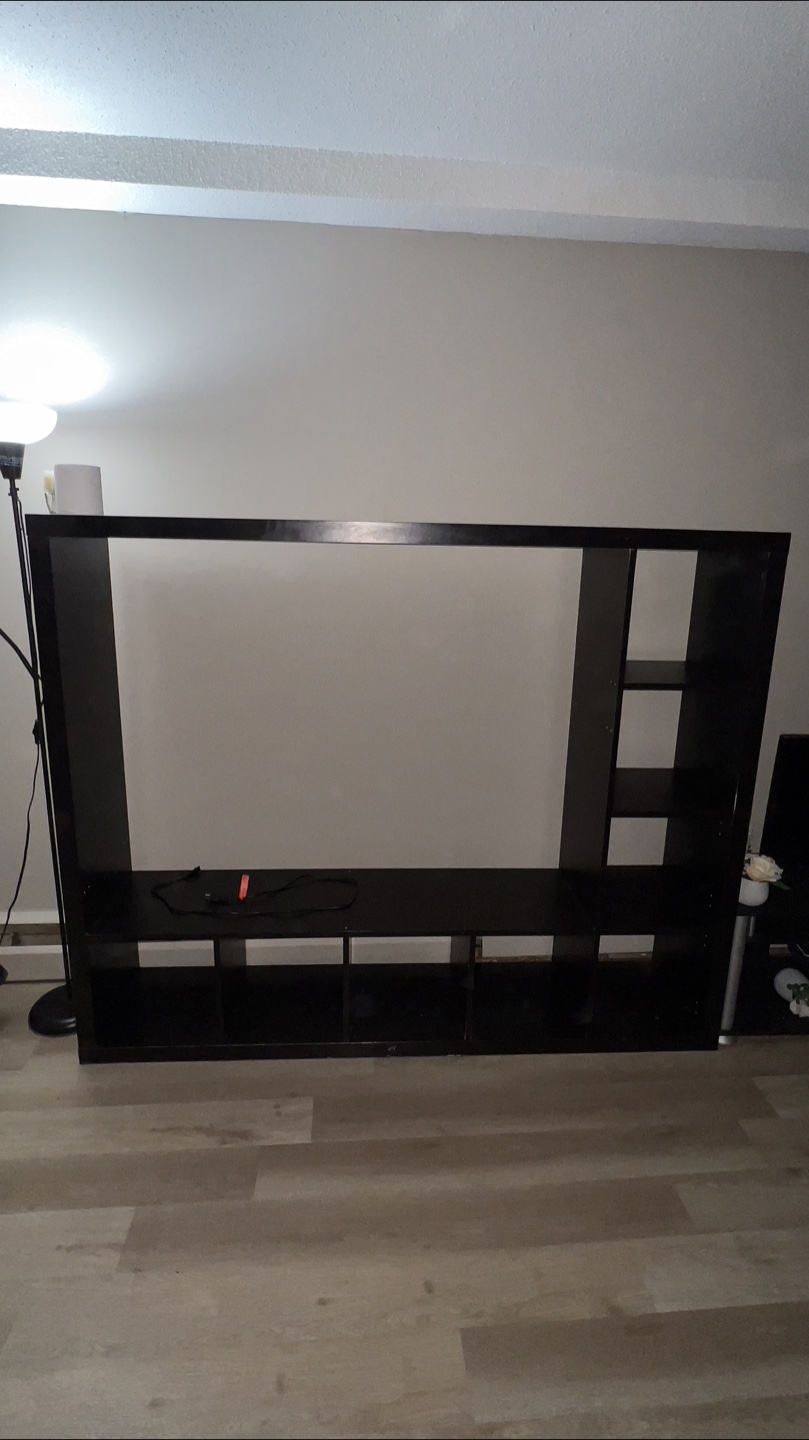 Black Lappland Ikea Entertainment Unit